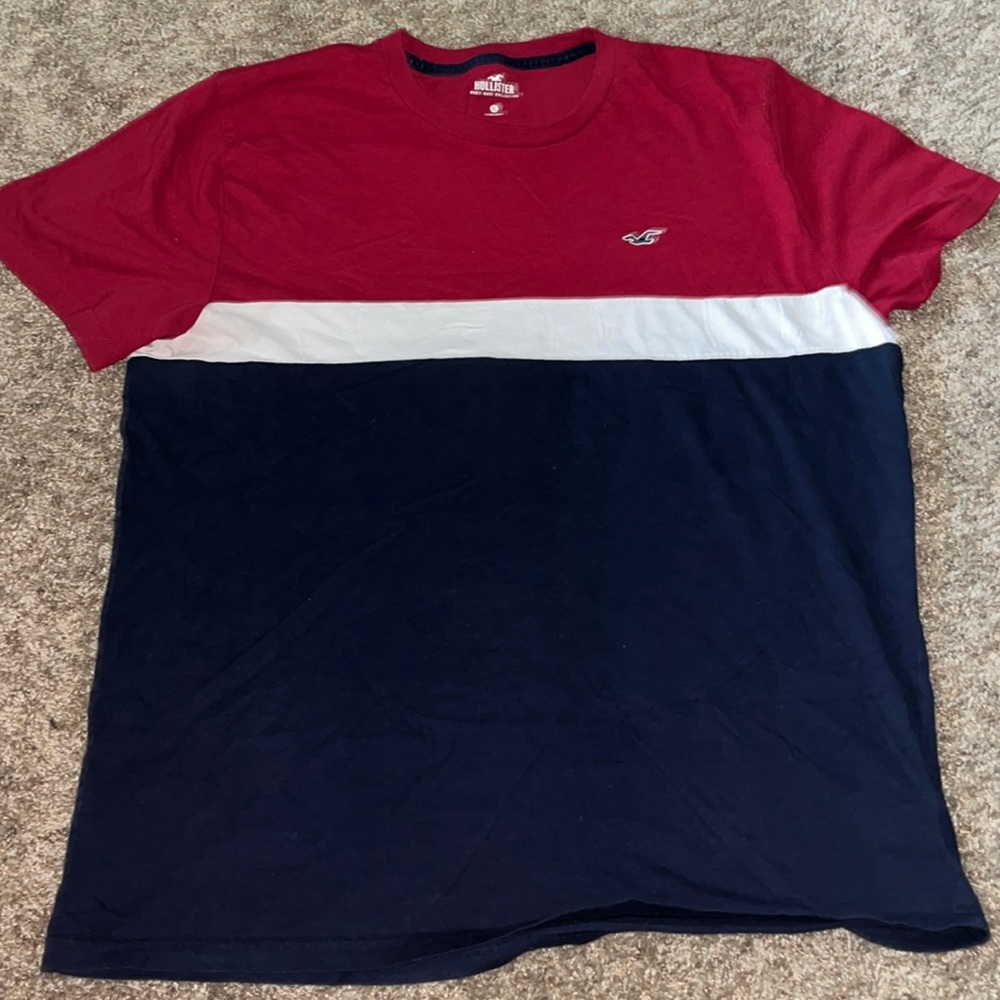 three toned hollister tee
